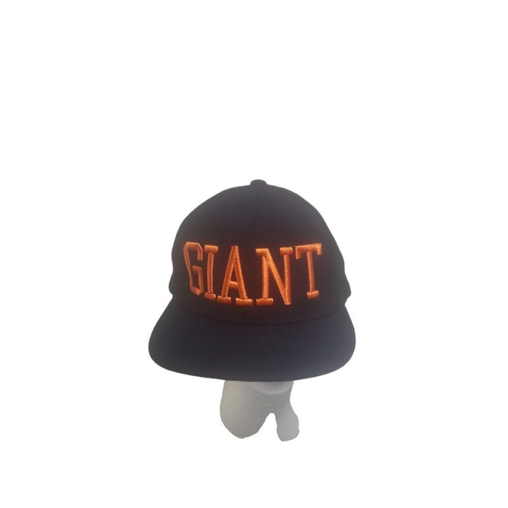 San Francisco Giants Snapback Hat MLB Lids OS Black Orange‎ Baseball Sportswear